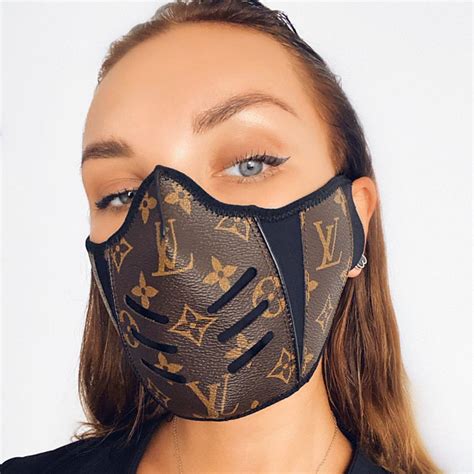 lv custom face mask|louis vuitton face mask.